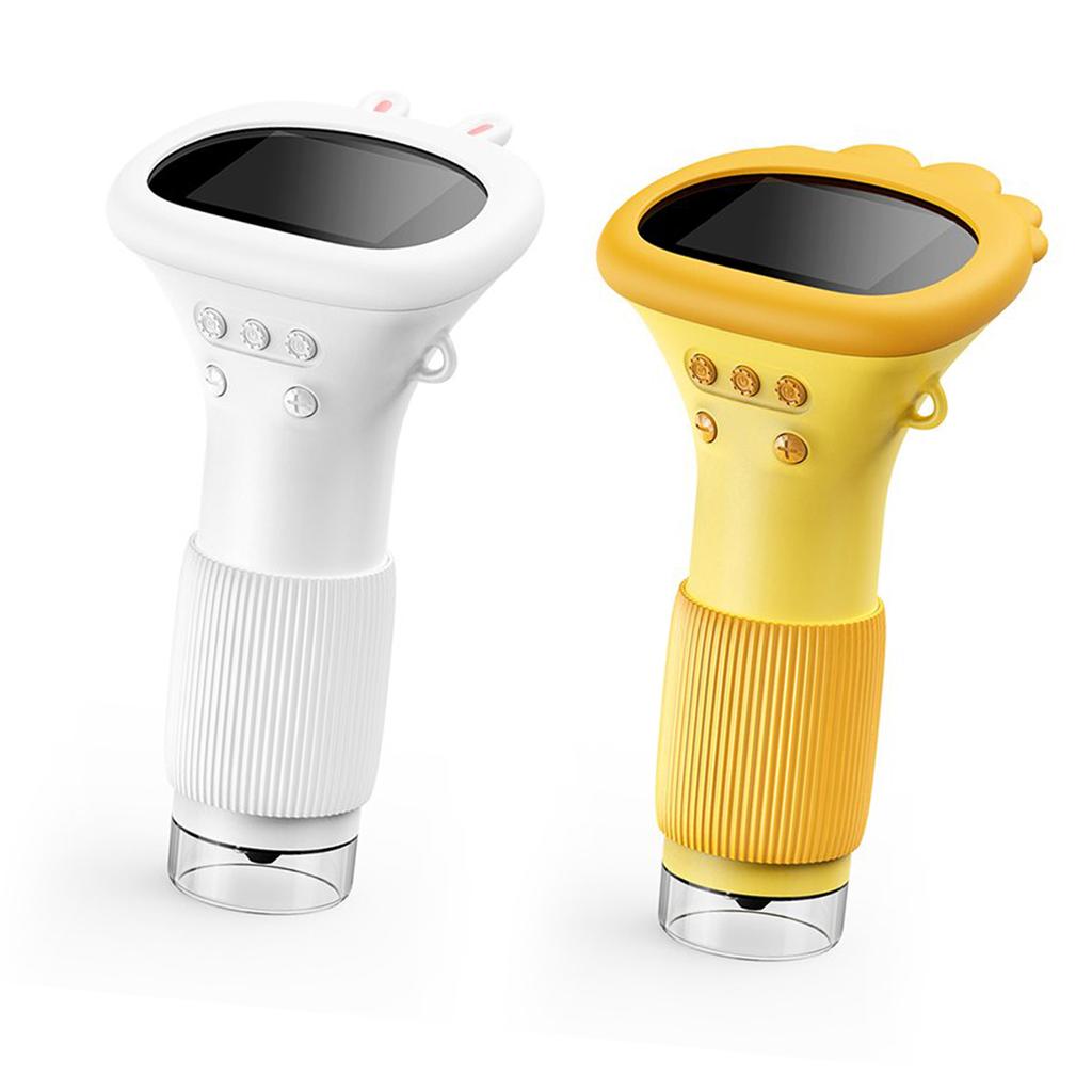 2-Zoll-Bildschirm Handheld-Mikroskop 2MP 100- bis 1000-facher Zoom Echtzeit-HD-Bildgebung Tragbares Mikroskop mit 8