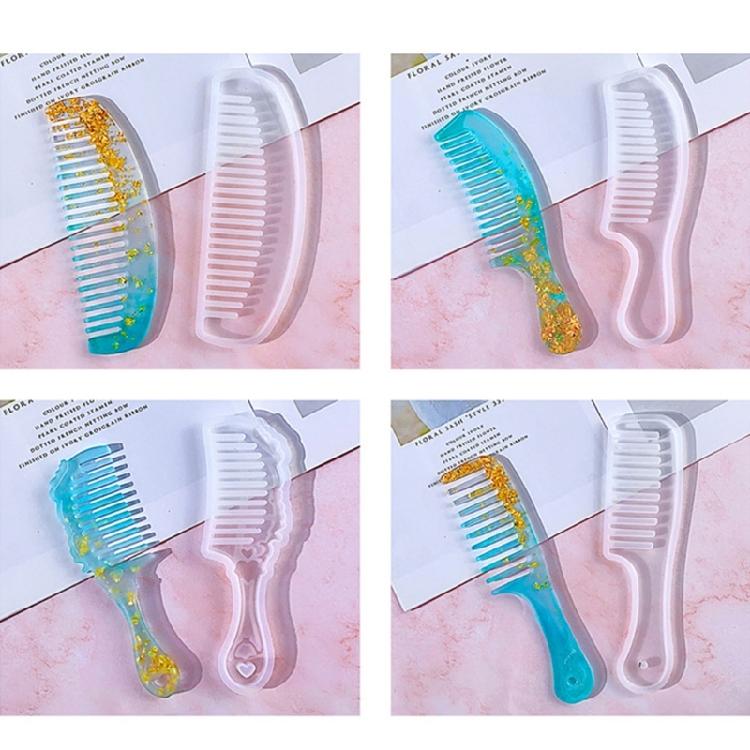 Comb Silicone Mold Can Be Used to Make Makeup Comb Home Decoration Jewelry Art