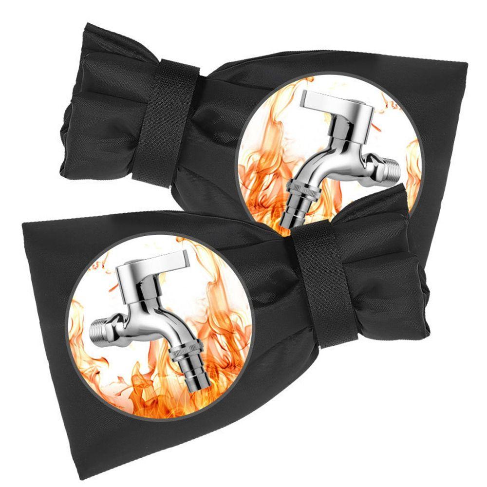 Black Faucet Cover General Faucet Insulation Cover New Faucet Protector Cover  Winter