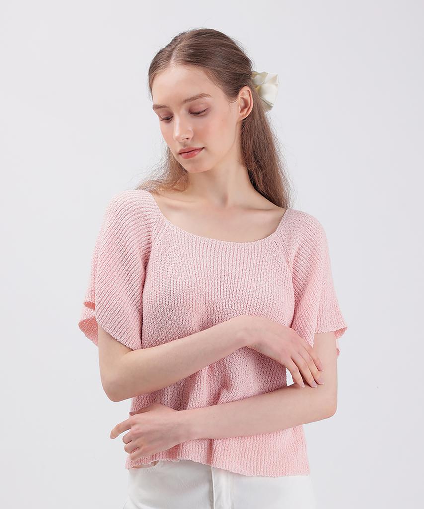 WHEN YOU MOVE Square Neck Summer Knit (3 Colors)