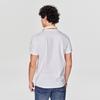 Letter Print Round Neck Short Sleeve Casual T-Shirt Men tops White LMT0081114LE00FK14000