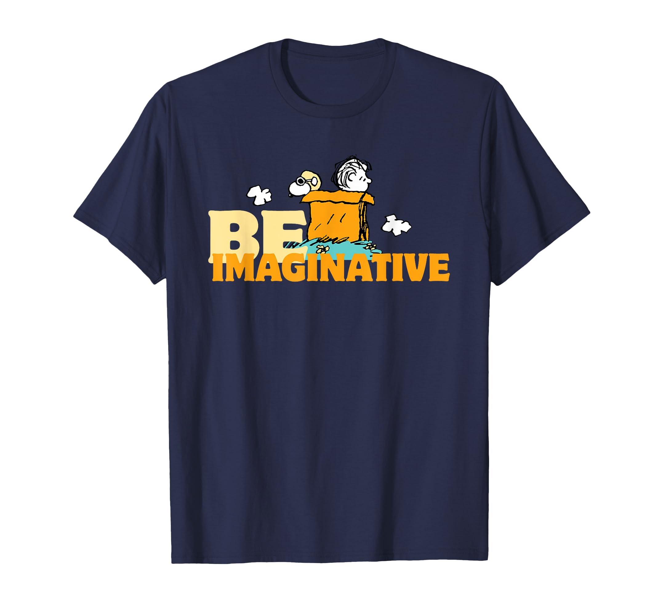 

Футболка Peanuts Snoopy Charlie Brown Be Imaginative синий