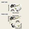 Cartoon Playing and Sleeping Cat Children's Room Bedroom Wall Beautification Stickers