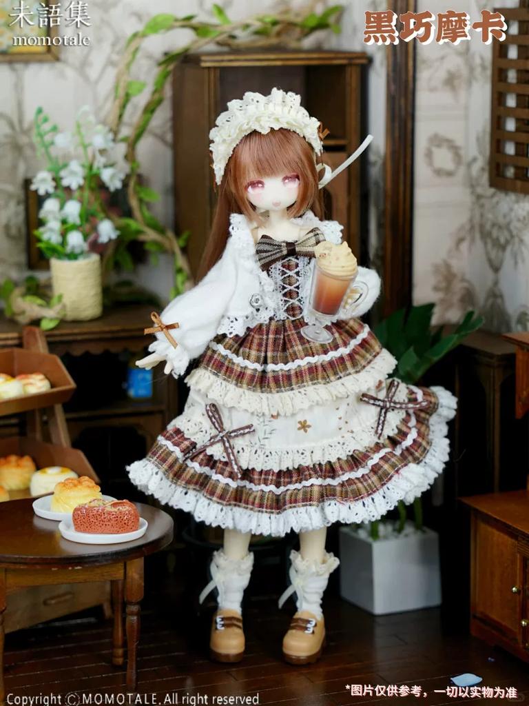 Momotale Four Seasons Tea Tales Series Bjd Caixa Caja Anime Doll Desktop Ornament Collection Plaything Present