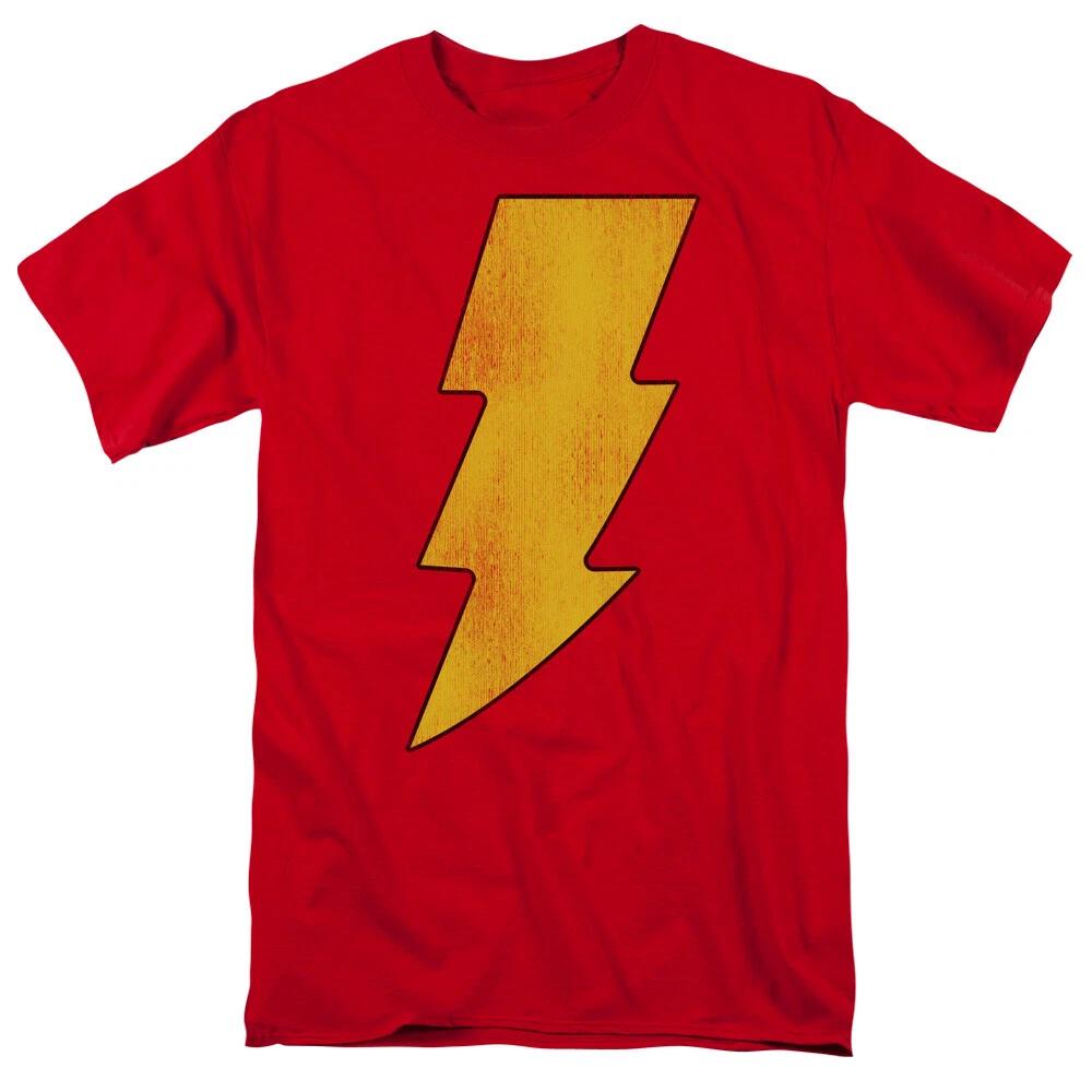 Shazam!  Distressed Logo  T-Shirt - Regular or Tank- to 5X S