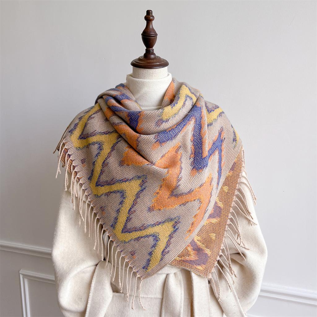 Autumn and Winter Travel Warm Cashmere Shawl Scarf Fashion Women Luxury Print Pashmina Blanket Wraps Female Poncho Bufanda