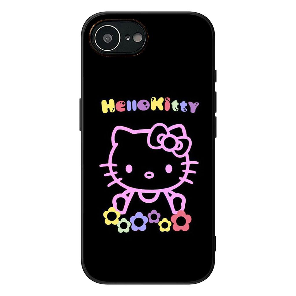 Cover for Apple iPhone 16 15 14 Plus 13 12 Mini 17 Pro Max + ProMax 16E Air Phone Case Hello Kitty Cat PInk