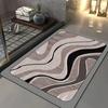 Diatomite Floor Mat  Absorbent Rubber Non-Slip Foot Mat Light Bathroom Doorway Dirt-Resistant Quick-Drying Entry Door