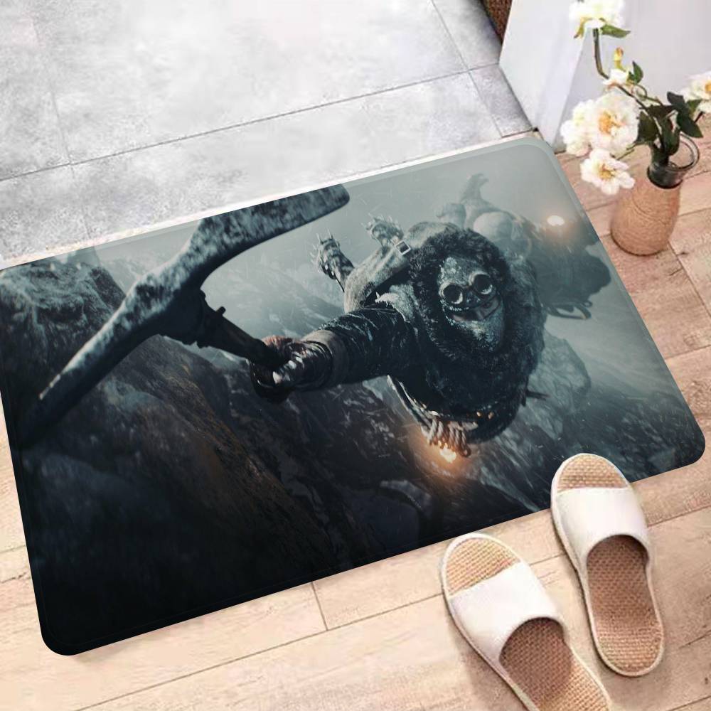

Game F-Frostpunk Hallway Carpet Non-Slip Laundry Room Mat Laundry Decor Balcony Child Living Room Bedside Area Rugs 40x60 cm
