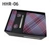 Paisley Men'S Tie Square Cuff Tie Clip Gift Box Set Business Casual Tie Black Gift Box