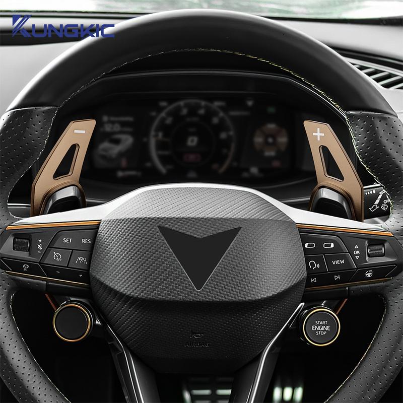 For Cupra Ateca Formentor Leon    2024 2025 Car Steering Wheel Shift Paddle Gear Paddles DSG Extension Accessories