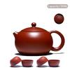 High-end Yixing Purple Clay Teapot Famous Handmade Ball Hole Filter Xishi Tea Pot Raw Ore Dahongpao Kettle Zisha Tea Set Gifts