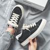 Autumn new retro board shoes suede couple board shoes breathable canvas shoes men's trend men's casual shoes fashion