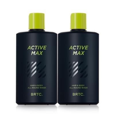 Active Max Haar & Körper Allround-Waschgel 200ml (2 Packungen)