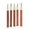 Handcraft Carving Pen with Safety Caps Alloy Blade and Handle Set for Detailed Work In Model and Crafting