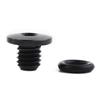 M5 Bicycle Hydraulic Disc Brakes Screw Bike Bleed Screw Bolt With O-Ring Parts For Shimano XT, SLX, Zee, Deore & LX