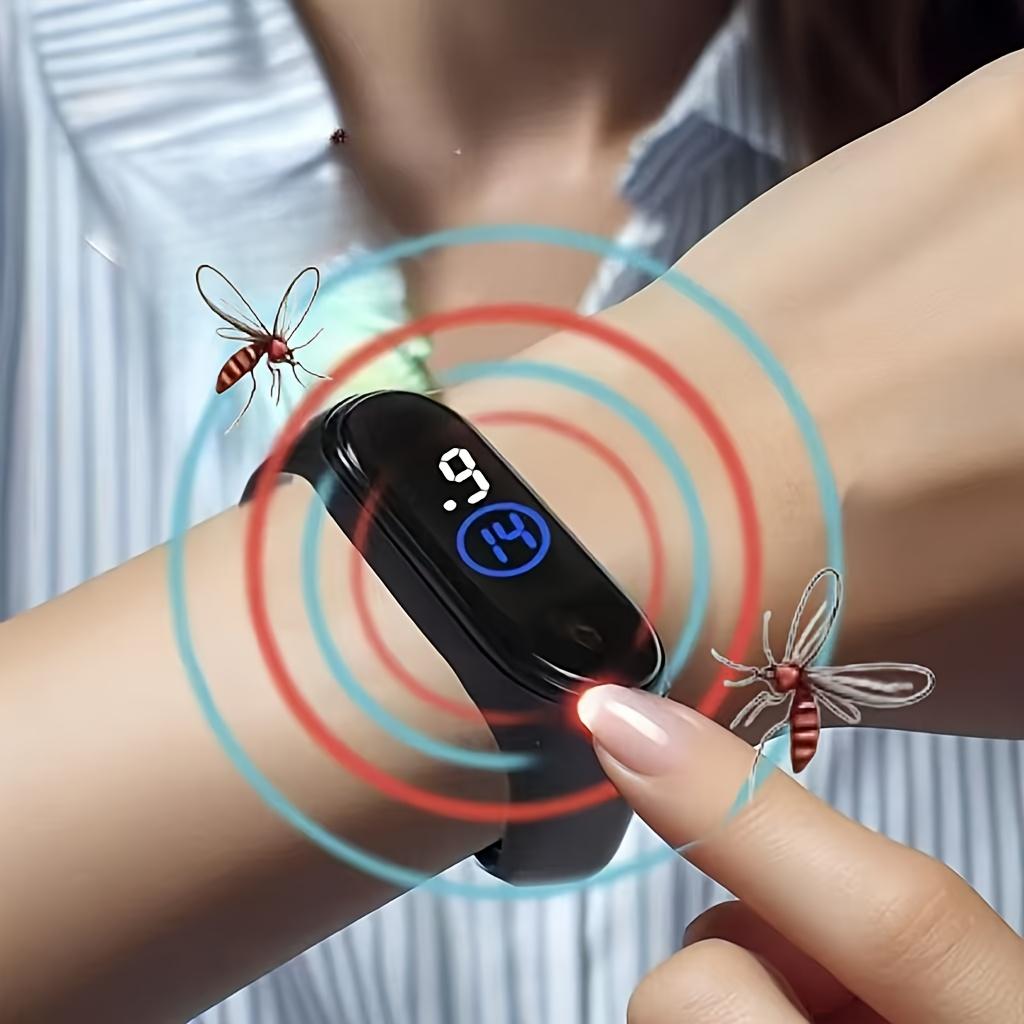 Physisches Mückenschutz-Armband, Tragbares Mückenschutz-Armband, Unverzichtbar für Camping, Bergsteigen und Walderkundungen