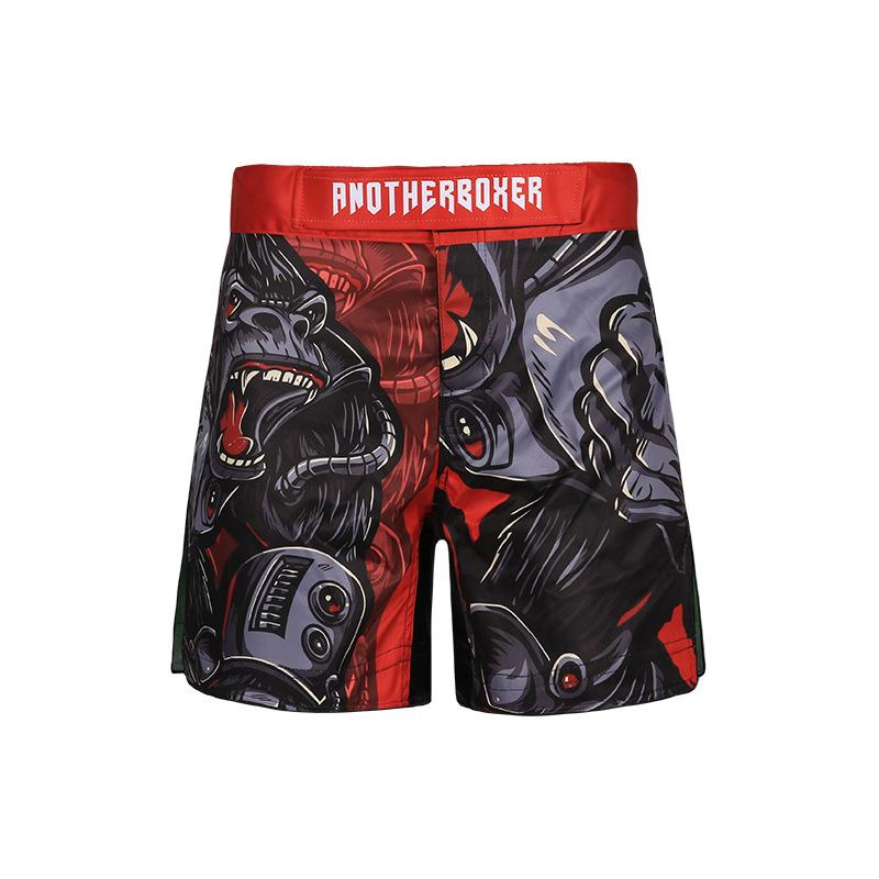 Robot monkey MMA shorts men s and women s gym free fighting training clothes S