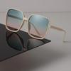 Classic Square Casual Fashion Sunglasses Women Men Vintage Stylish Oval Shaped Minimalist Female Male