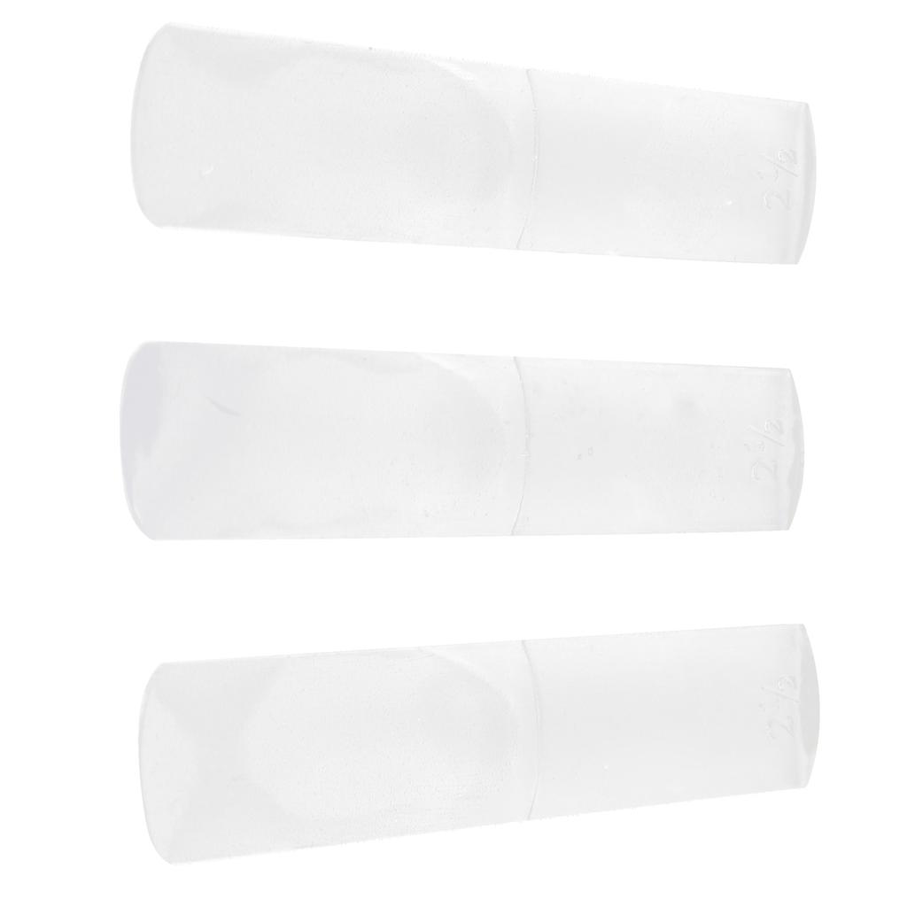 3 Pcs Alto Saxophone Reed Portable Wear Resistant Durable Advanced Craft Resin Alto Saxophone