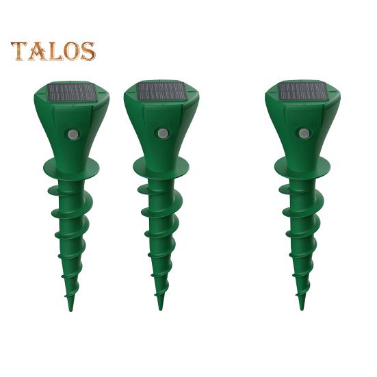 Solar Mouse Repeller Wide Coverage Range Automatic Charging 3 Working Modes IP65 Waterproof Gopher Vole Repellent Device