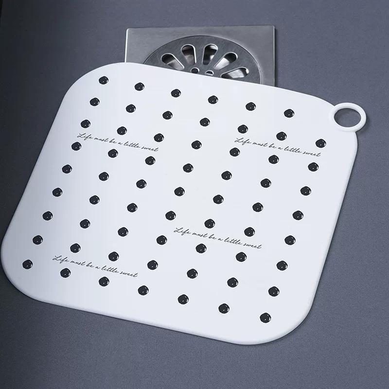 Sewer Floor Drain Cover Deodorant Device Bathroom Silicone Deodorant Mat Kitchen Toilet Toilet Silicone Floor Drain Mat