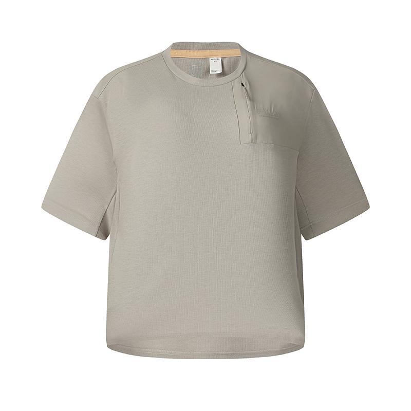 Fila Explorer Urban Simple Casual Versatile Comfortable Lightweight Breathable Round Neck Short Sleeve T-Shirt Women T-Shirt A11W538105F-LK