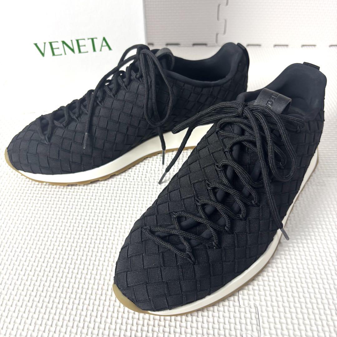 

[USED] Bottega Veneta Intrecciato sneakers worn by BTS, size 35.5