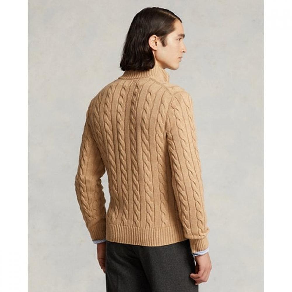 Polo Ralph Lauren Men S Cable Knit Cotton Quarter Zip Sweater mnpoSwe16820593200