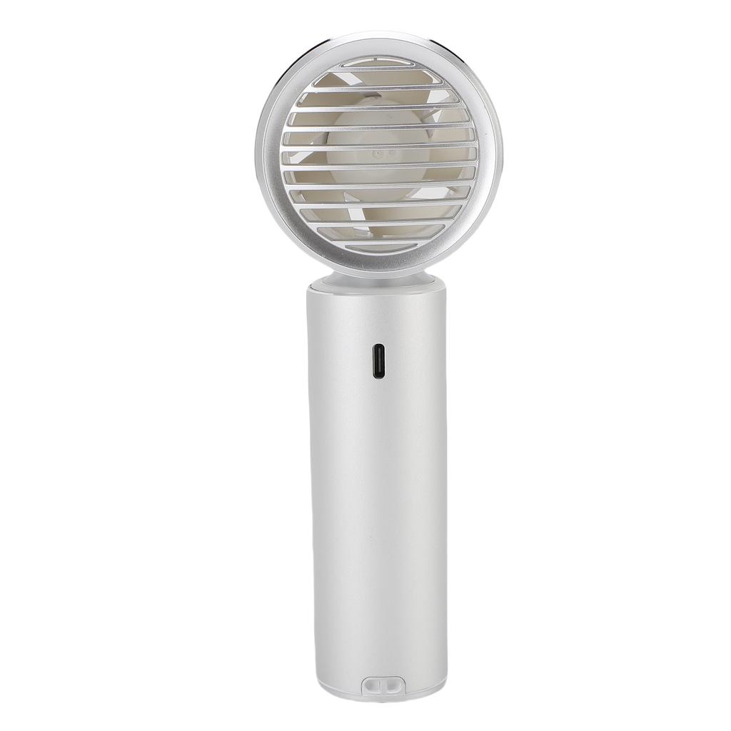 Handheld Portable Turbo Fan 4000mAh Rechargeable Personal Battery Operated Quiet Small Pocket Fan with 5 Speeds Ambient