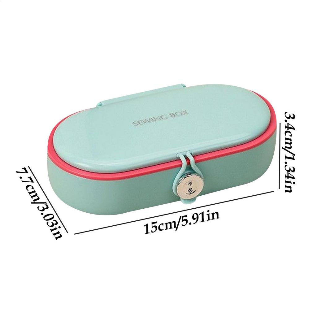 Kit da Cucito Portatile Strumenti di Riparazione Set da Cucito Artigianale da Viaggio Per Viaggio di Lavoro Avventura all'Aperto Dormitorio Pendolarismo Quotidiano Vacanza
