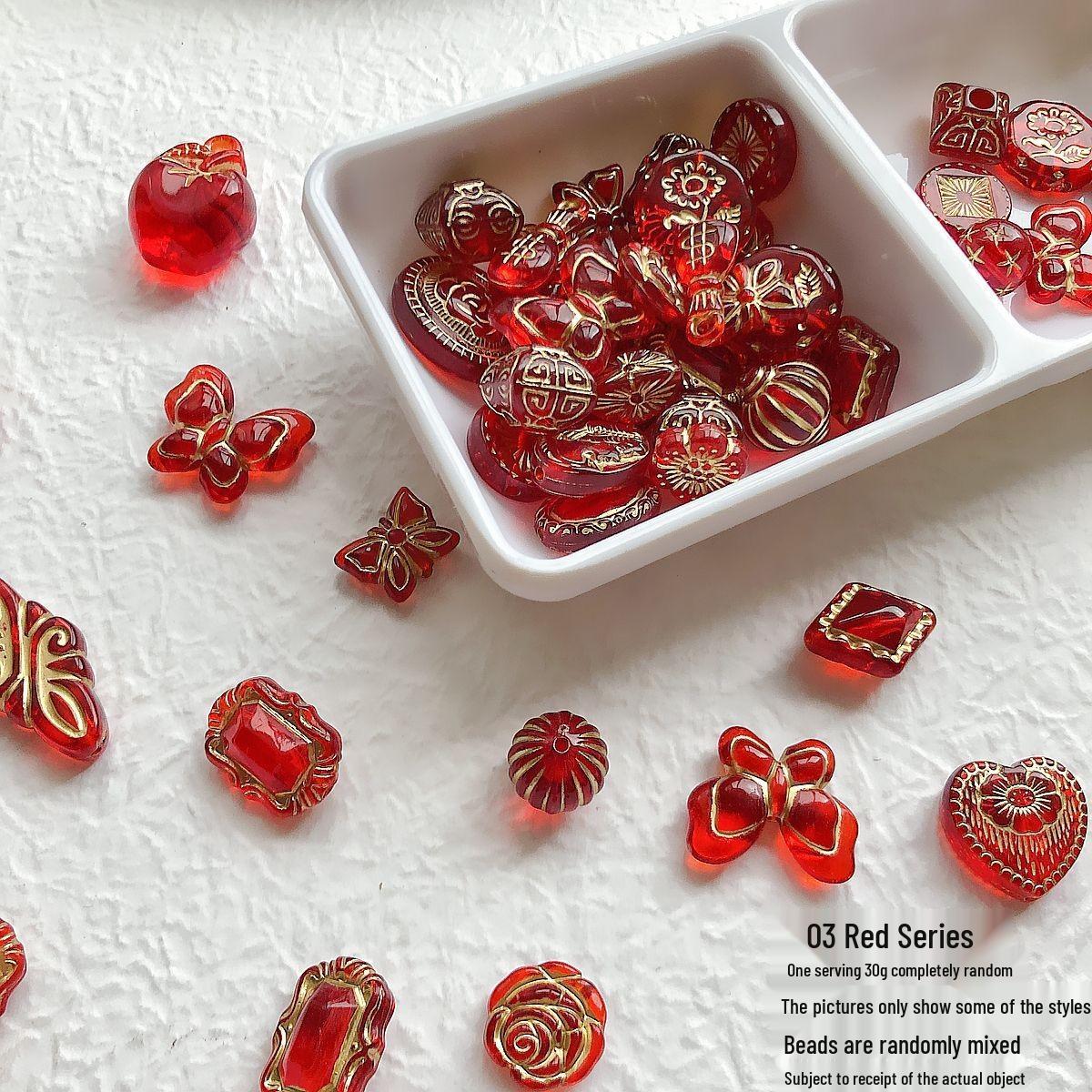 

Ретро Японский Акриловый Набор для Бисероплетения с Золотой Росписью Сделай Сам для Начинающих