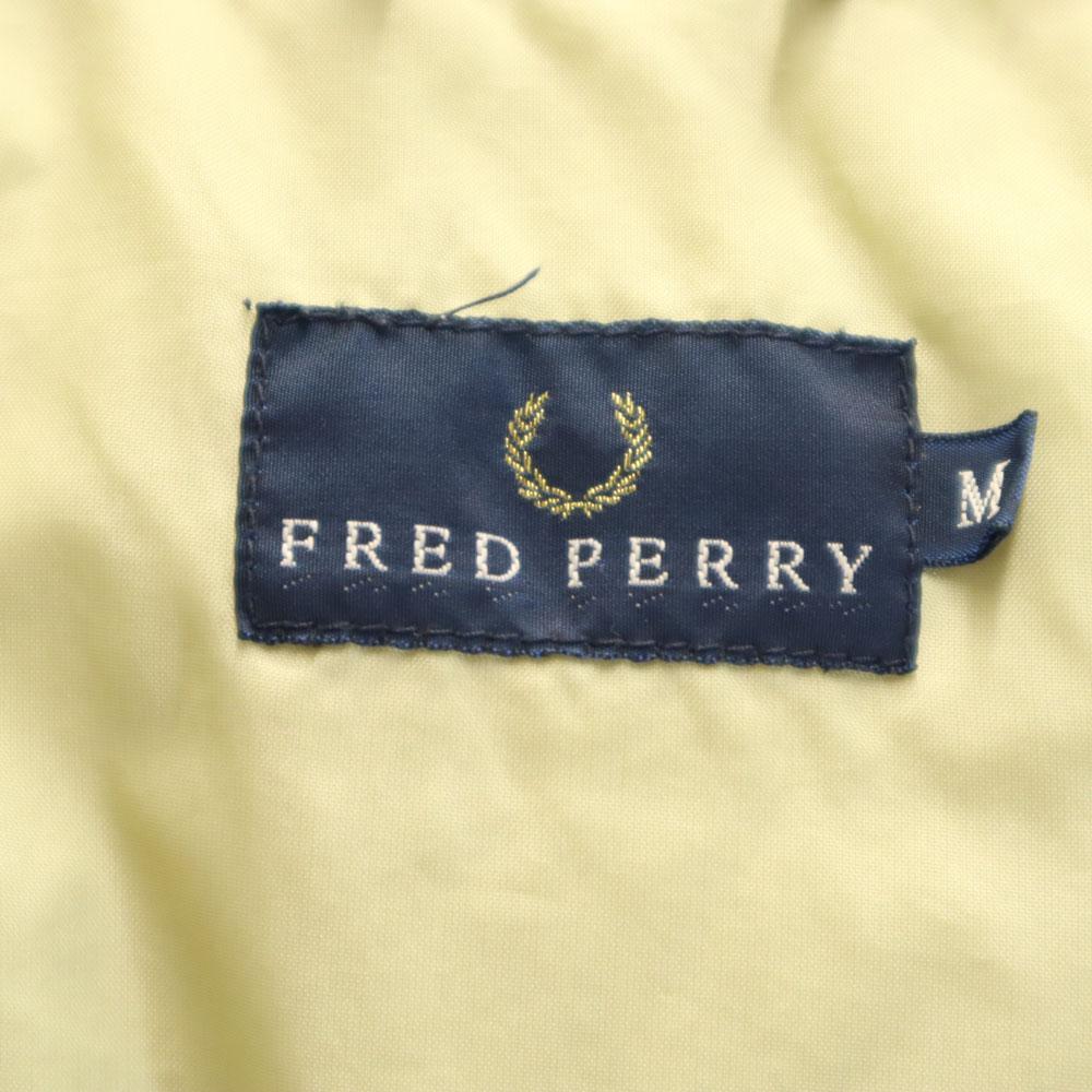 Fred Perry Mountain Parka M Navy Padded Down Men's Used