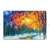 Leonid Afremov Landscape Metal Signs Pub Painting Pub Iron Classic Tin Sign Poster