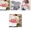 Premium Quality Casual T-shirt Featuring Girl Power Message For Confident Femmes