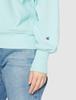 Champion Long Sleeve Cotton 10oz Script Logo Reverse Weave Crew Neck Light Grayish Blue Size M Women's 100% Sweatshirt, (CW-X001),