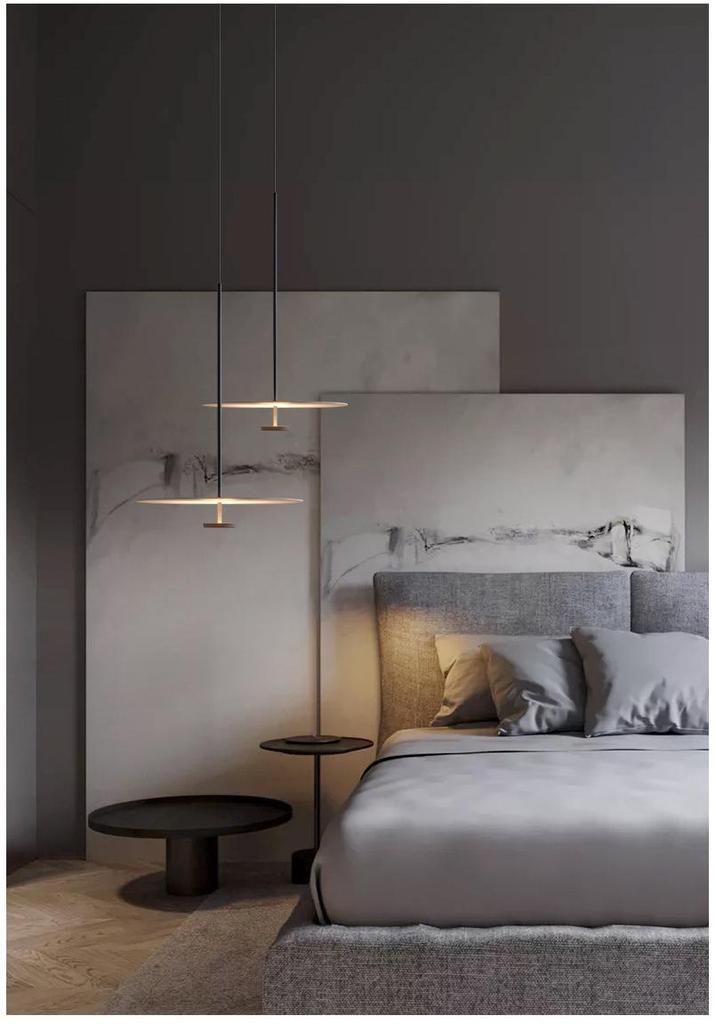 Nordic Minimalist Round Pendant Lamp for Living Room, Bedroom, or Study