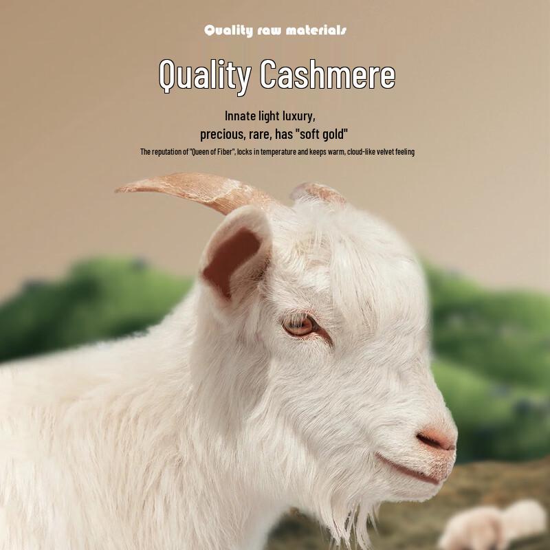 Men's 100% Cashmere Half-Zip Stand Collar Sweater