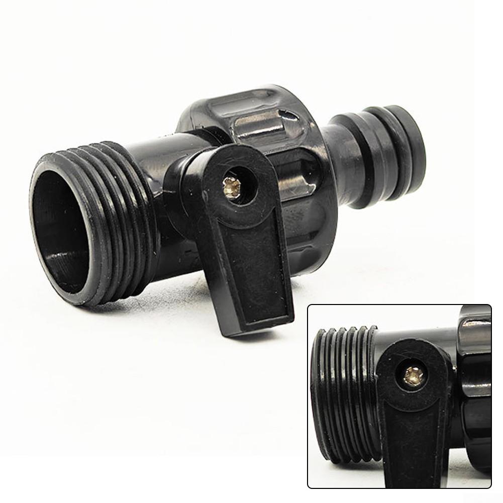 External 6point Nipple Valve Flower Watering Nozzle Handle Switch Quick Connecto