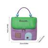 Sturdy Polyester Makeup Bag for Women Multiple Compartment Cosmetic Organizers Waterproof Portable Carry Case Use