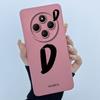 For Xiaomi Redmi 14C 4G A3Pro 4G/ Xiaomi Poco C75 4G M7 5G Case Lucky Initial Letter Liquid Soft Silicone Protective Cover Phone