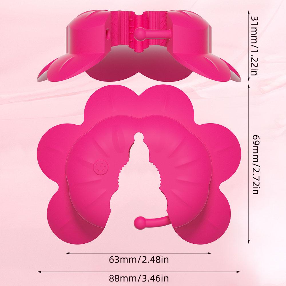 Nipple Toys Sex Vibrator Silicone Lightweight Invisible Nipple Toy Vibrating Nipple Clamps Adult Sex Toy for Women Couples