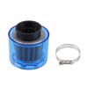 A ABSOPRO Air Filter Straight 40mm/1.57" for Most 110-125cc Motorcycles, ATVs, Mopeds, Dirt Bikes, Race Bikes Blue