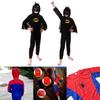 Dětský kostým Spiderman Superhrdina Cosplay Set s dlouhým rukávem a kalhotami