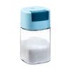 150ML Press Type Seasoning Bottle Glass Spices Condiment Jars Kitchen Salt And Pepper Shaker Boxes For Kitchen Gadget Tool