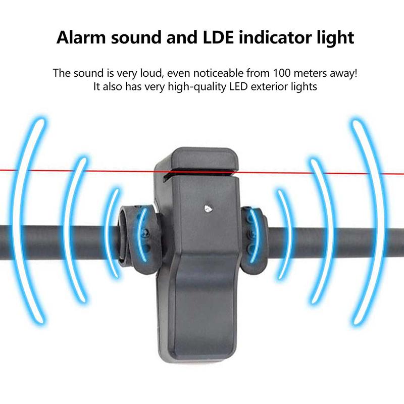 1Pc Carp Fishing Tackle Electronic Mini Fishing Digital Bite Alarm Fishing Indicator Led Fishing Bell Fishing Rod Accessories