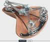Retro Cowhide Leather Bicycle Seat: Comfortable Mountain Bike Saddle