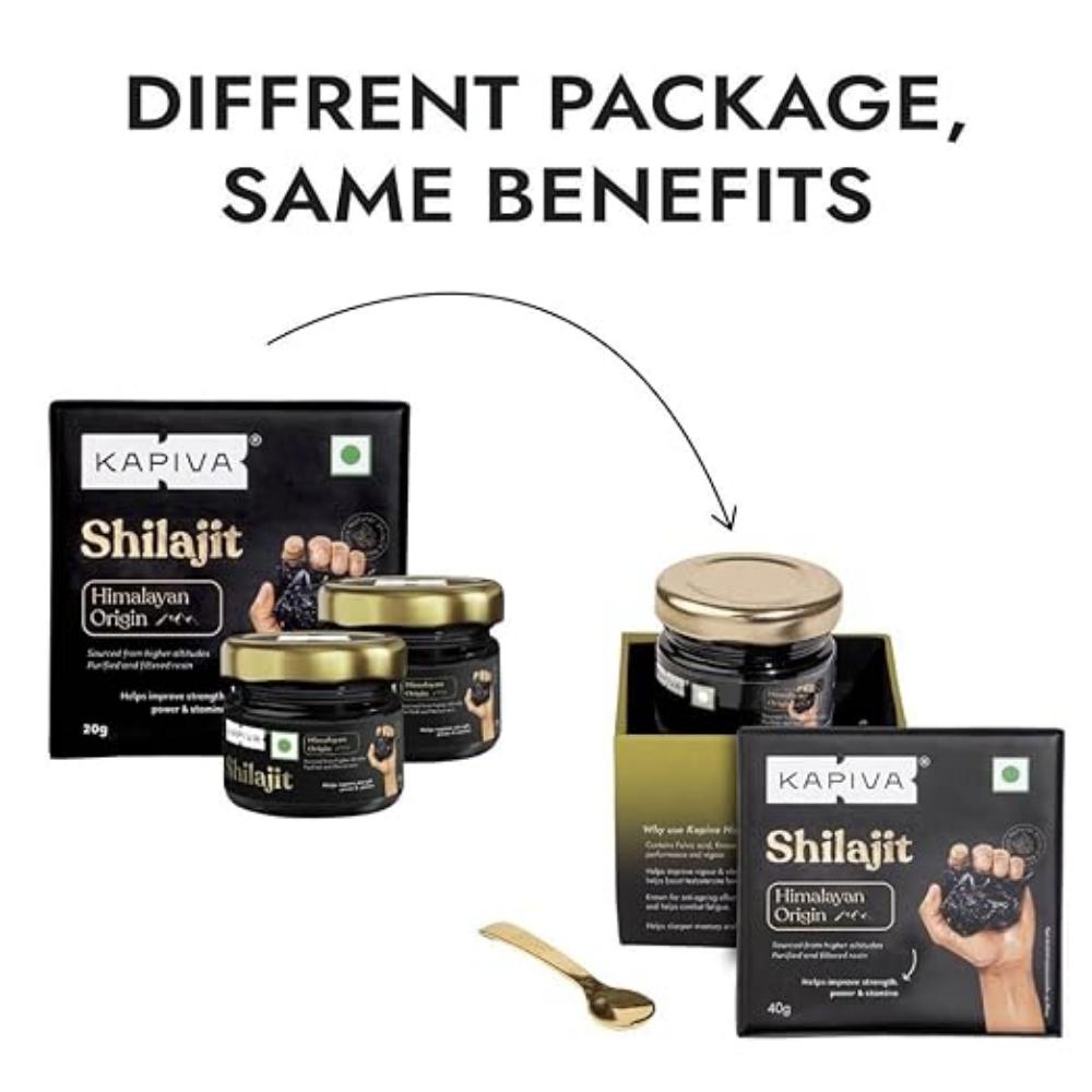 Himalayan Shilajit/Shilajeet Resin 40g - For Endurance and Stamina | Contains Lab Report