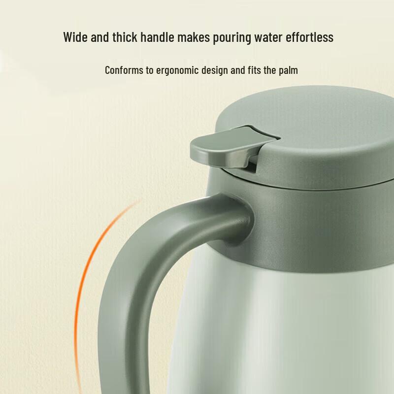 Supor 316L Stainless Steel Vacuum Thermos Kettle 2L