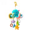 Baby Toy Car Mirror With Soft Plush Characters For Newborns And Infants
